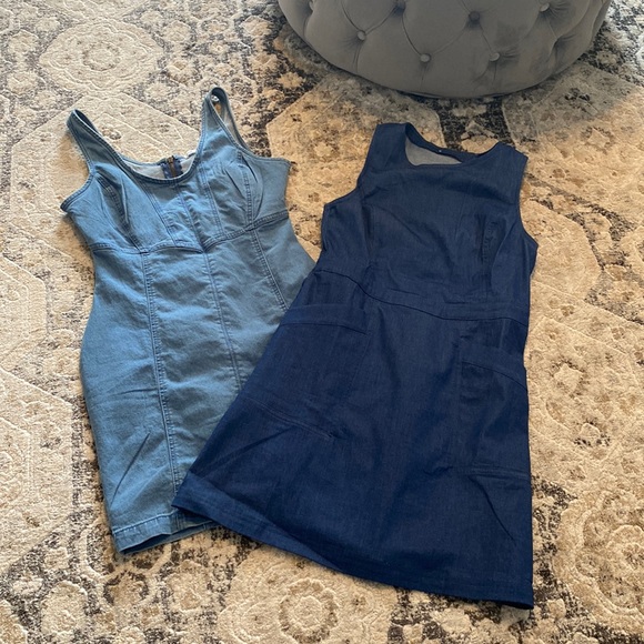 Dresses & Skirts - 2 jean dresses